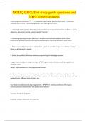 NCIDQ IDFX Test study guide questions and  100&percnt; correct answers