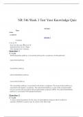 NR 546|NR 546 WEEK 3 TEST YOUR KNOWLEDGE QUIZ Latest Version Rated A+  With Expert Feedback|Brand New 2024!!