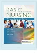 Test bank for basic nursing thinking doing and caring 2nd edition by leslie s. treas / All chapters Complete / 2024 Rated A+