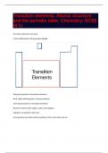 Transition elements: Atomic structure and the periodic table: Chemistry: GCSE (9:1)