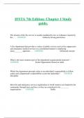 IFSTA 7th Edition: Chapter 1 Study guide.