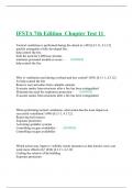 IFSTA 7th Edition  Chapter Test 11 