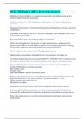 NUR 3225 Exam 1 &lpar;100&percnt; Error-free Answers&rpar;