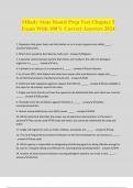 Milady State Board Prep Test Chapter 5 Exam With 100&percnt; Correct Answers 2024