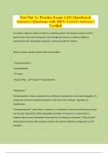 Test Out A&plus; Practice Exam 1&period;2&period;8 &vert; Question & Answers &vert; Questions with 100&percnt; Correct Answers &vert; Verified