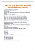 PHYS 284 Chapter 1 Exam Questions And Answers 100&percnt; Correct 