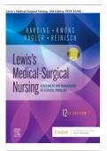  Lewis's Medical-Surgical Nursing, 12th Edition 