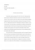 ENGL 1001 - "This Is How You Lose Her" Essay