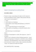 TEST BANK Pharmacology and the Nursing Process 9th Edition Linda Lane Lilley&comma; Shelly Rainforth Collins&comma; Julie S&period; Snyder