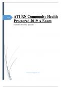 ATI RN Community Health Proctored  A Exam