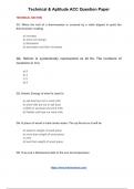 Technical-Aptitude-ACC-Question-Paper