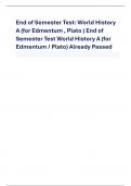 End of Semester Test&colon; World History  A &lpar;for Edmentum &comma; Plato &rpar; End of  Semester Test World History A &lpar;for  Edmentum &sol; Plato&rpar; Already Passed Q 1 - CORRECT ANSWER-Type the correct answer in  the box Identify the type of source based on the information  prov