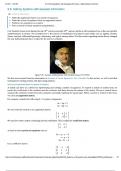 Problems on Gaussian Elimination 