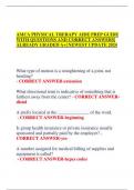 PATHO370 FINAL ATCUAL EXAM WITH CORRECT DETAILED ANSWERS WITH RATIONALE &lpar;VERIFIED ANSWERS&rpar; GRADED A&plus;