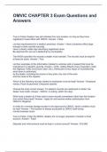 OMVIC CHAPTER 3 Exam Questions and Answers