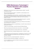 CWEA Maintenance Technologist 1 