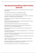Nursing Assistant&sol;Nurse Aide