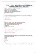 PECT PREK-4 MODULE 2 QUESTIONS AND CORRECT ANSWERS 2024&sol;2025 
