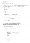 Physics 1250 Textbook Practice Problems