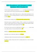 SDV Questions and Answers Latest Updated