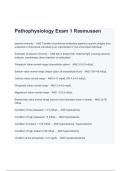 Essentials Pathophysiology Exam 1 Questions and Answers Latest Update (A+ GRADED 100% VERIFIED)
