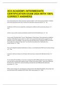  3CX ACADEMY, INTERMEDIATE CERTIFICATION EXAM 2024 WITH 100% CORRECT ANSWERS