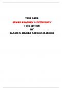 Test Bank for Human Anatomy & Physiology 11th Edition by Elaine N&period; Marieb and Katja Hoehn &vert;All Chapters&comma;  2024&vert;