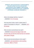 AWHONN ADVANCED FETAL MONITORING  EXAM LATEST ACTUAL EXAM 230  QUESTIONS AND CORRECT DETAILED  ANSWERS WITH RATIONALES &lpar;VERIFIED  ANSWERS&rpar; &vert;ALREADY GRADED A&plus;