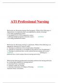 ATI Professional Nursing