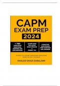 CAPM Exam Prep 2024 : + 700 CAPM Exam Questions, Answers: Aligns with the latest Exam updates & PMBOK® 7th.: 5 Practice CAPM Exams