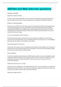 ASP&period;Net and Web interview Question and answers latest update 