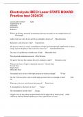 IBEC STATE BOARD & Electrolysis IBEC Exam Newest Bundle