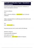 EPA 608 Certification Type 1 Questions And Answers 