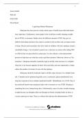 PHI-105 J.Smith Persuasive Essay First Draft Legalizing Medical Marijuana Jessica Smith