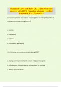 Maryland Laws and Rules Ch&period; 12 Questions and answers with 100&percnt; Complete solutions &vert; verified &updated 2024 &vert; Graded A&plus;