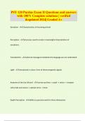 PSY 120 Purdue Exam II Questions and answers with 100&percnt; Complete solutions &vert; verified &updated 2024&vert; Graded A&plus;