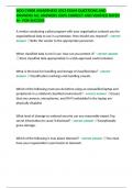 Cyber Awareness Questions and Answers &lpar;2023 &sol; 2024&rpar; &lpar;Verified Answers&rpar;