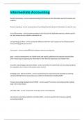 Intermediate Accounting exam questions and answers latest update 2024