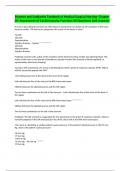 Brunner and Suddarths Textbook of Medical Surgical Nursing- Chapter 25&colon; Assessment of Cardiovascular Function&sol;40 Questions And Answers