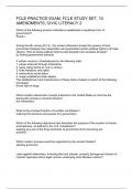 FCLE PRACTICE EXAM, FCLE STUDY SET, 10 AMENDMENTS, CIVIC LITERACY 2