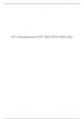 ATI COMPREHENSIVE EXIT EXAM LATEST  UPDATE 2023-2024  CORRECT (QandA)AS PER MARKING SCHEME VERIFIED FOR GUARANTEED PASS GRADED A+ NGN