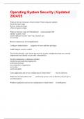 Operating System Security &vert; Updated 2024&sol;25