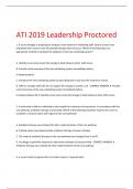 ATI 2019 Leadership Proctored