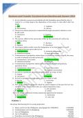 Business and Transfer Taxation Exam Question and Answer 202