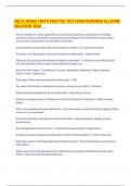 DELTA SIGMA THETA PRACTICE TEST EXAM REVIEWER ALL DONE  SOLUTION 2024