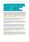 2024 ATI PEDS PROCTORED EXAM COMPLETE ACTUAL QUESTIONS VERIFIED BY EXPERTS 100&percnt; GRADED A&plus; TOPSCORE PASS&excl;&excl;&excl;NEW GENERATION&excl;&excl;&excl;
