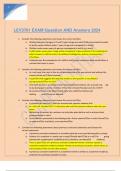 LEV3701 EXAM Question AND Answers 2024