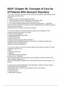 IGGY&colon; Chapter 50&colon; Concepts of Care for of Patients With Stomach Disorders UPDATED A&plus; RATED