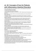 ch&period; 52- Concepts of Care for Patients with Inflammatory Intestinal Disorders