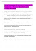 Drug Therapy to Enhance the Adrenergic Response &ndash; Abrams Questions and Correct Answers